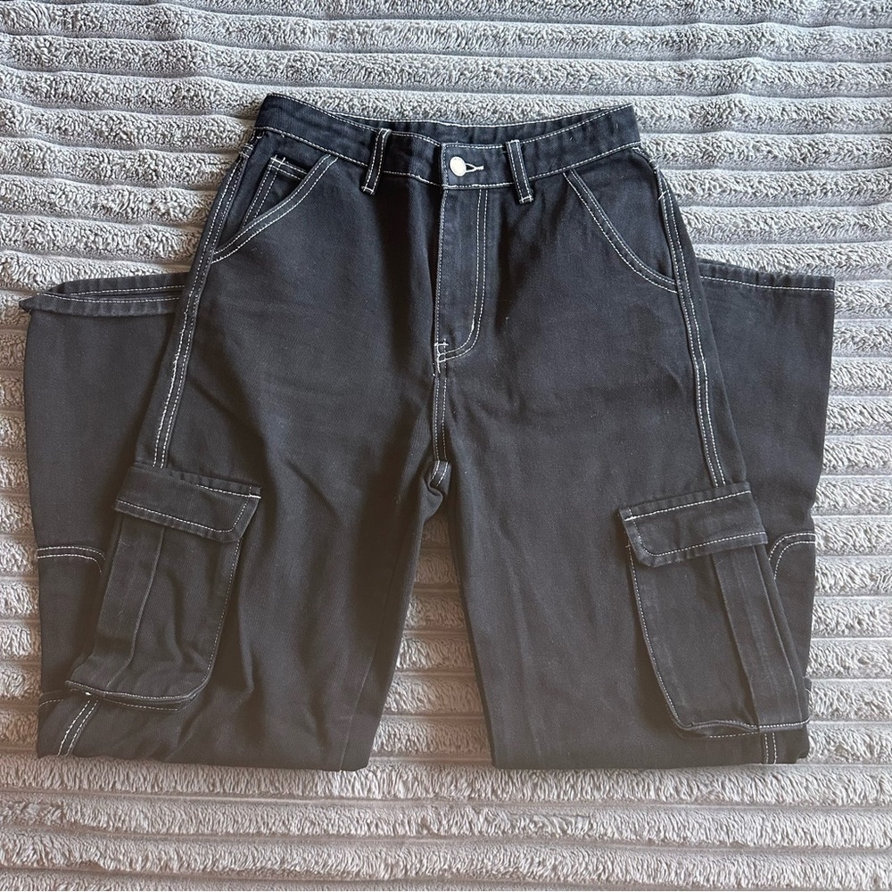 Black Cargo Pants